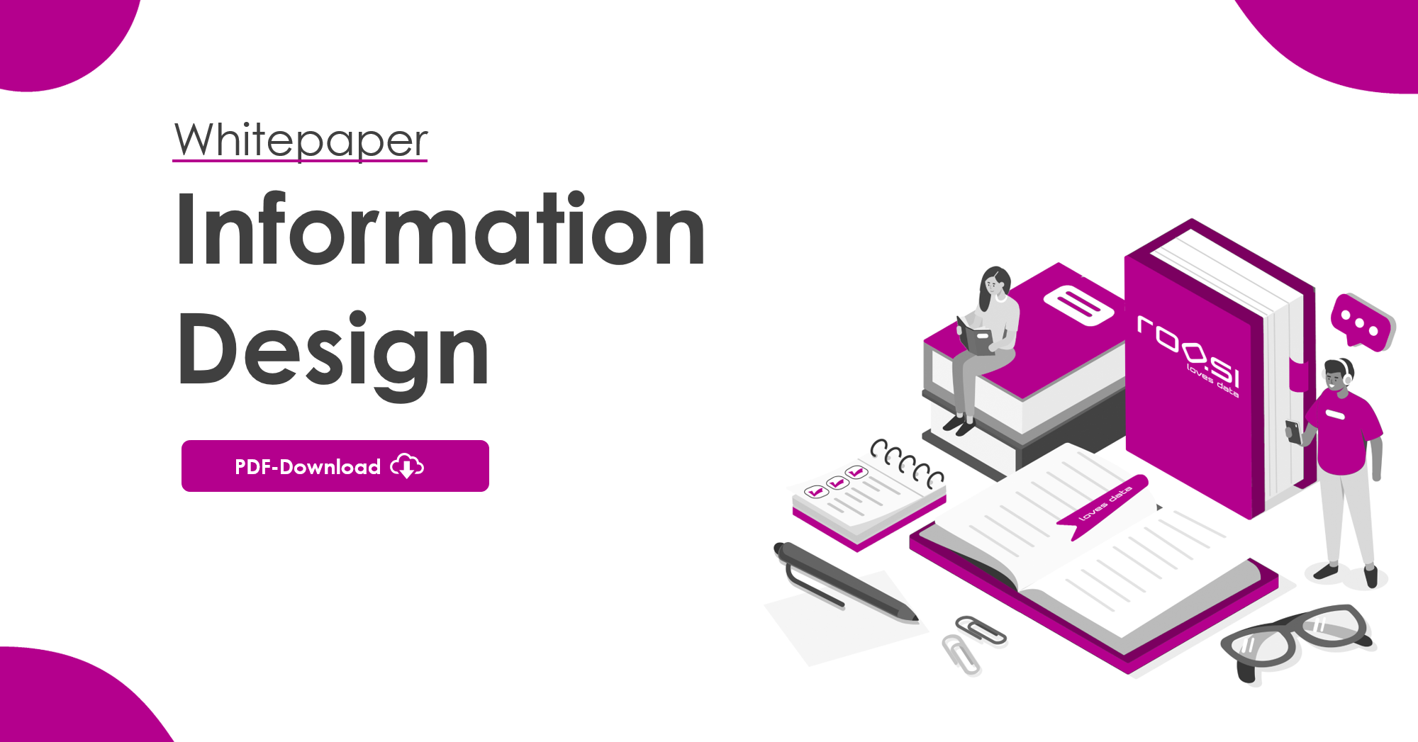 Im Whitepaper: So klappt es mit dem Information Design