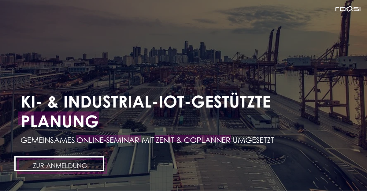 Online-Seminar 10.11.2020 | KI- & Industrial-IoT-gestützte Planung